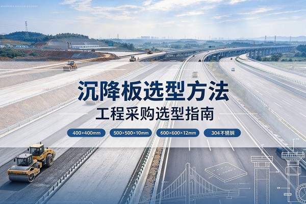 赛罕沉降板选择方法