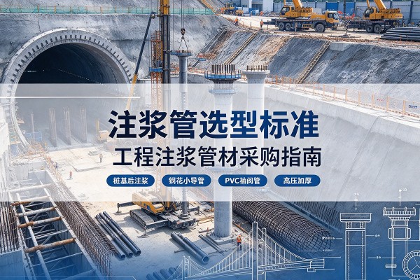 赛罕注浆管选型标准