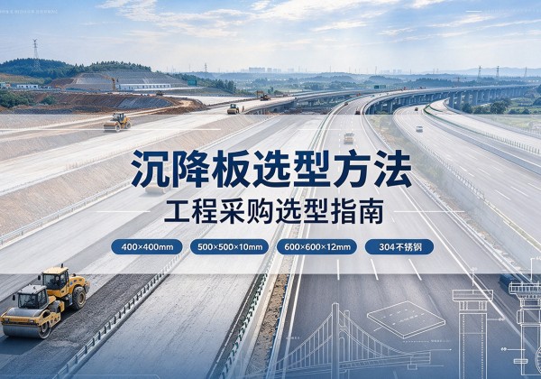 赛罕沉降板选择方法