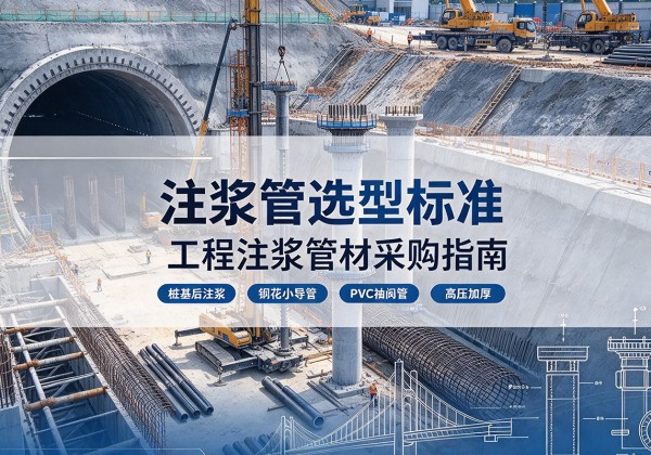 赛罕注浆管选型标准